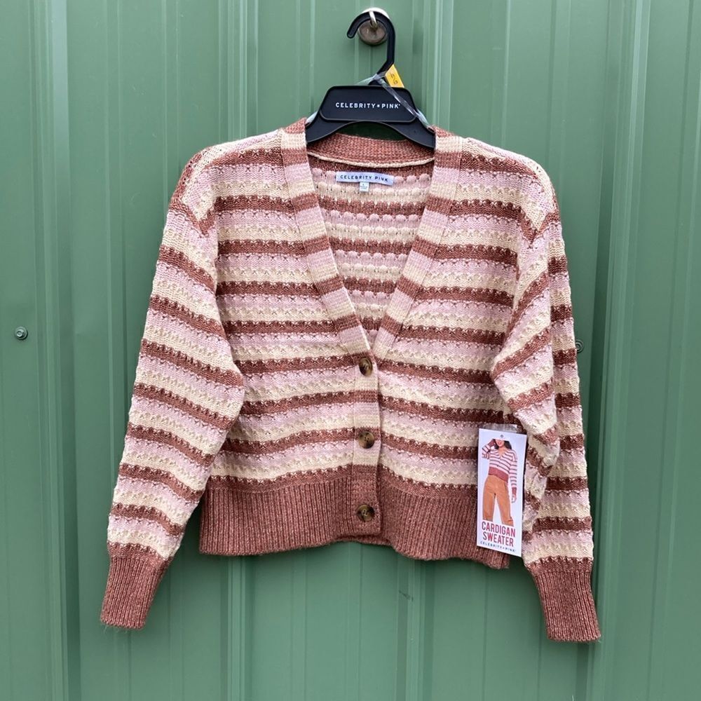 Women’s Oversized Boyfriend Cardigan Sweater Size L